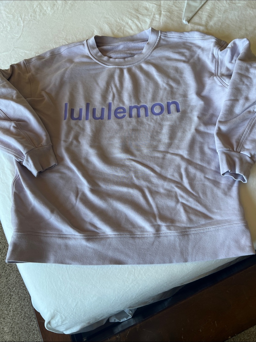 Lululemon Lilac Sweatshirt